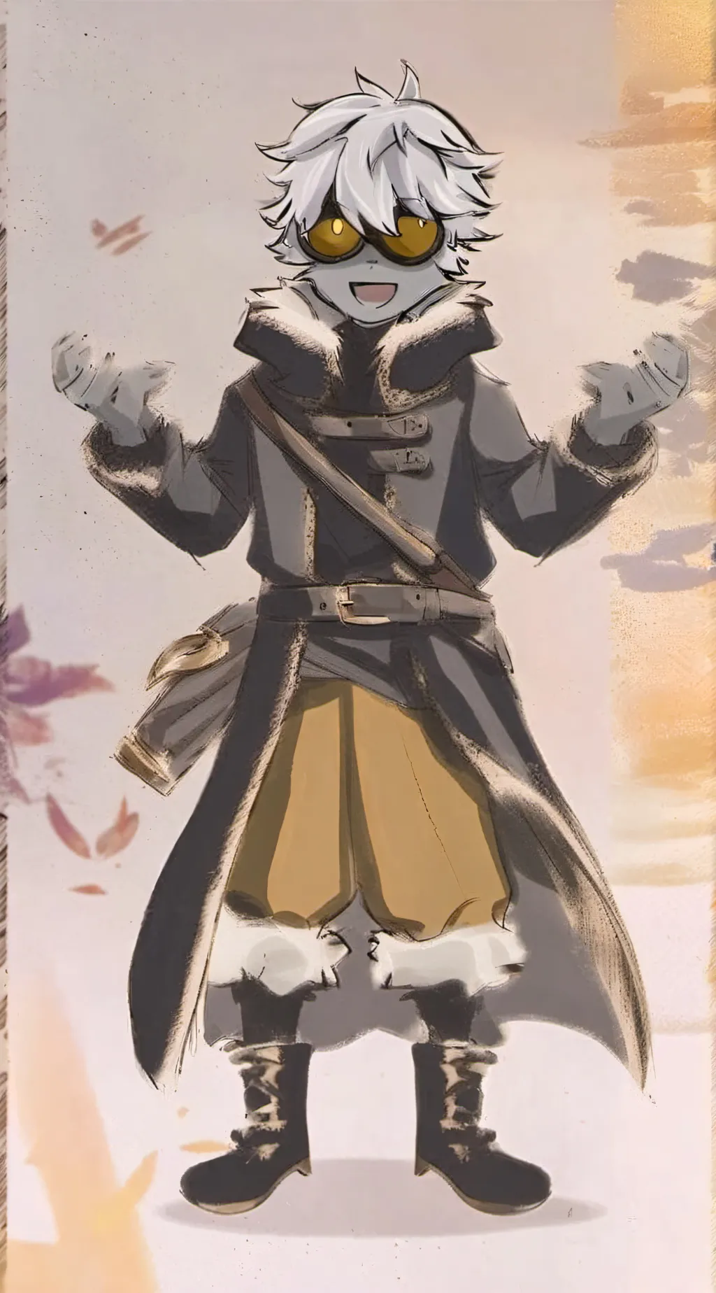 ai character: lov background