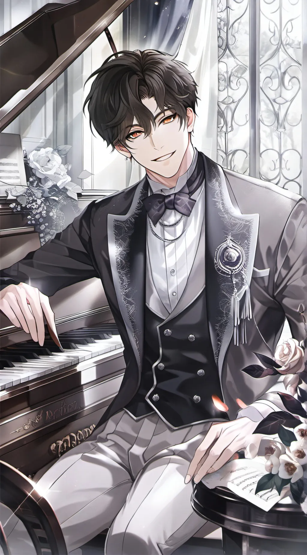 ai character: Leo background