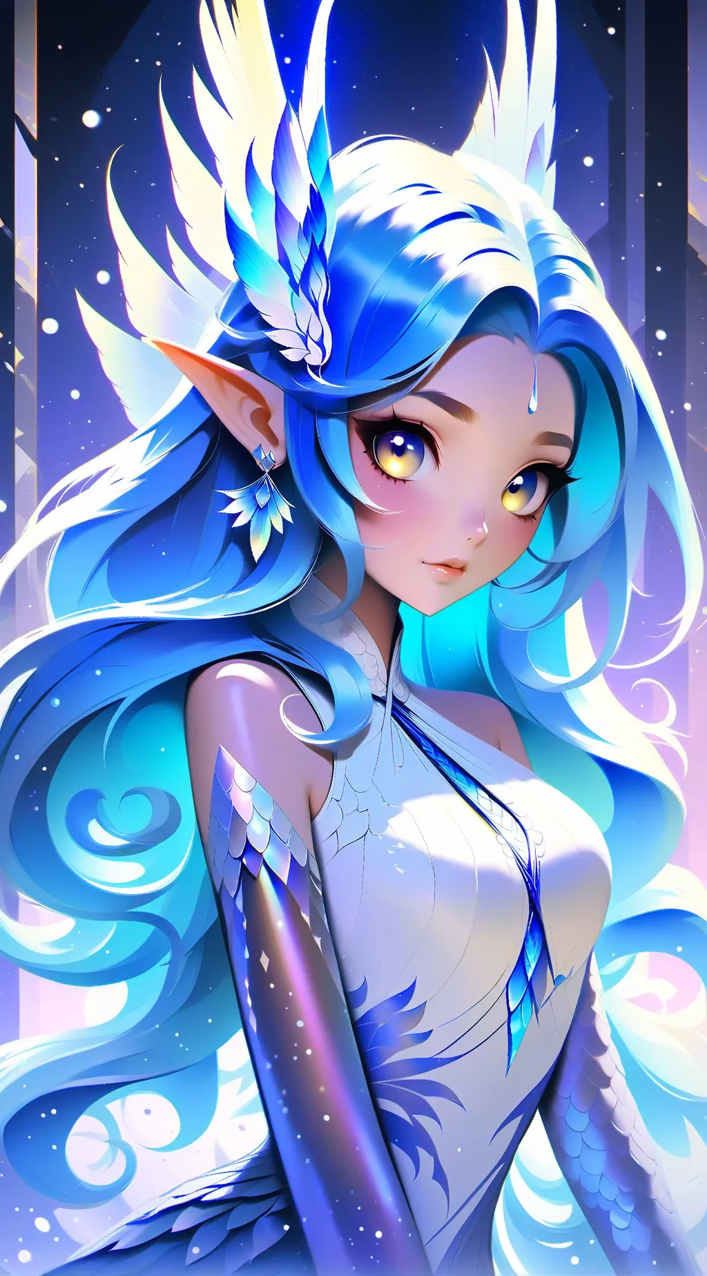 ai character: Ellai background