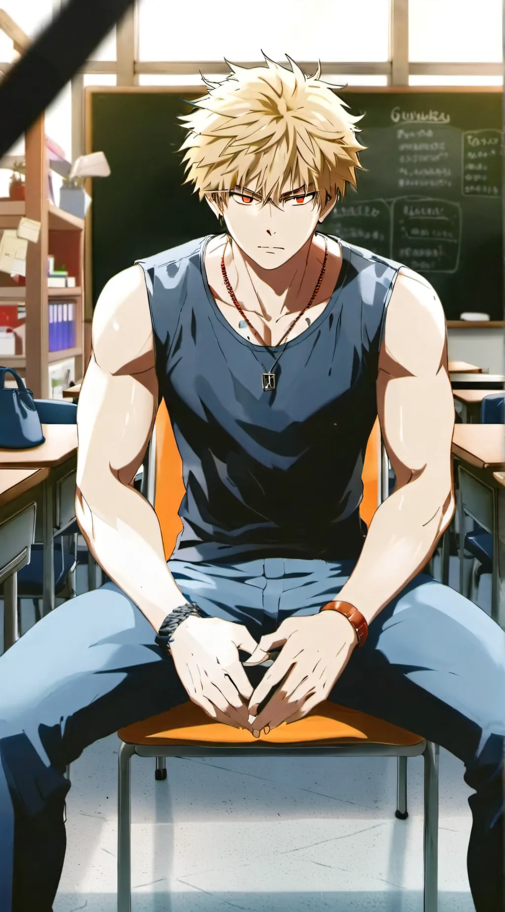 ai character: Katsuki Bakugo’s  background