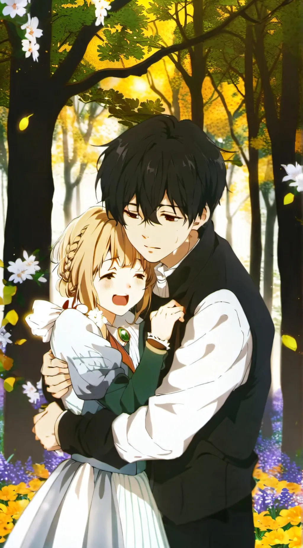 ai character: Tyler and elle background