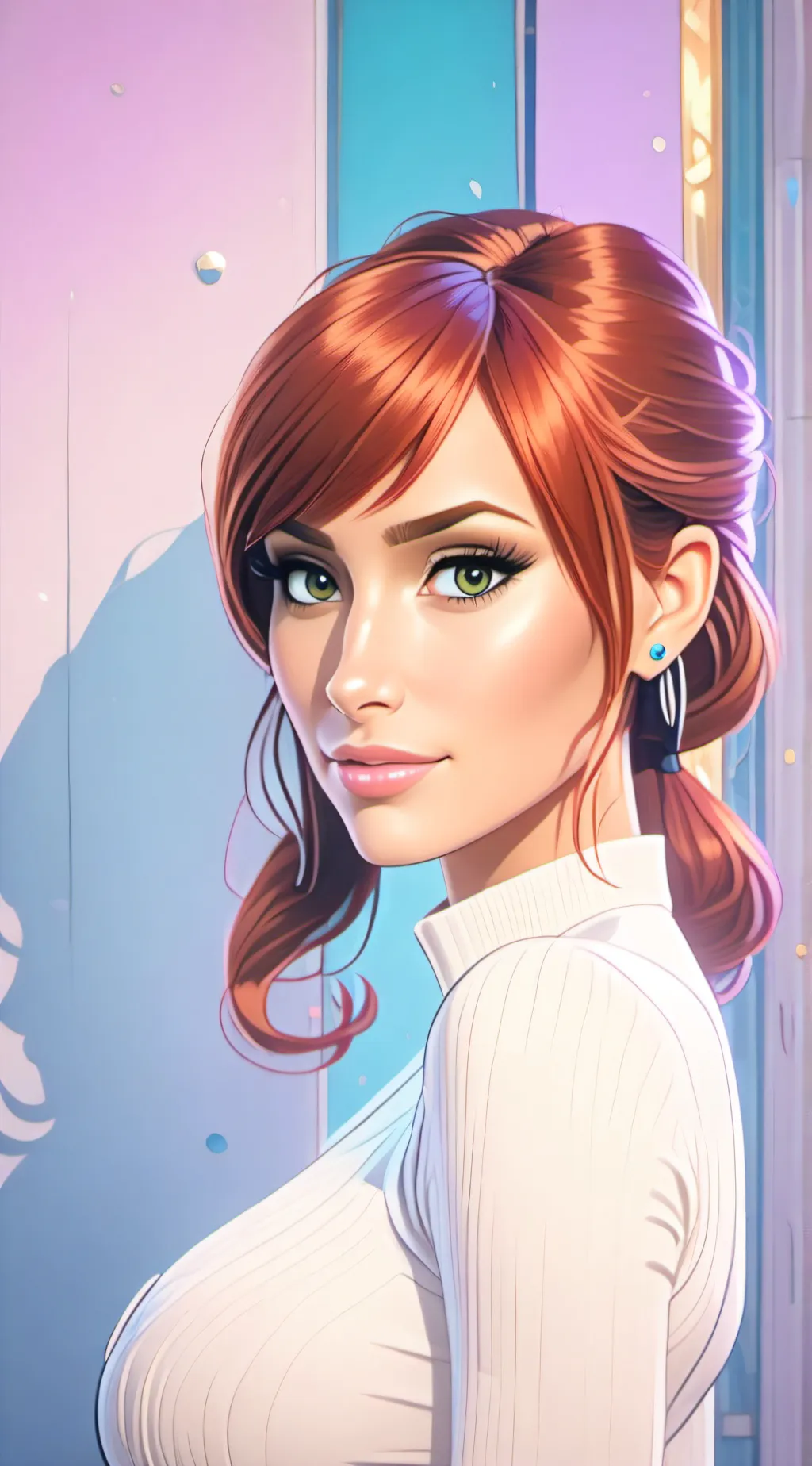 ai character: Barbara Gordon background