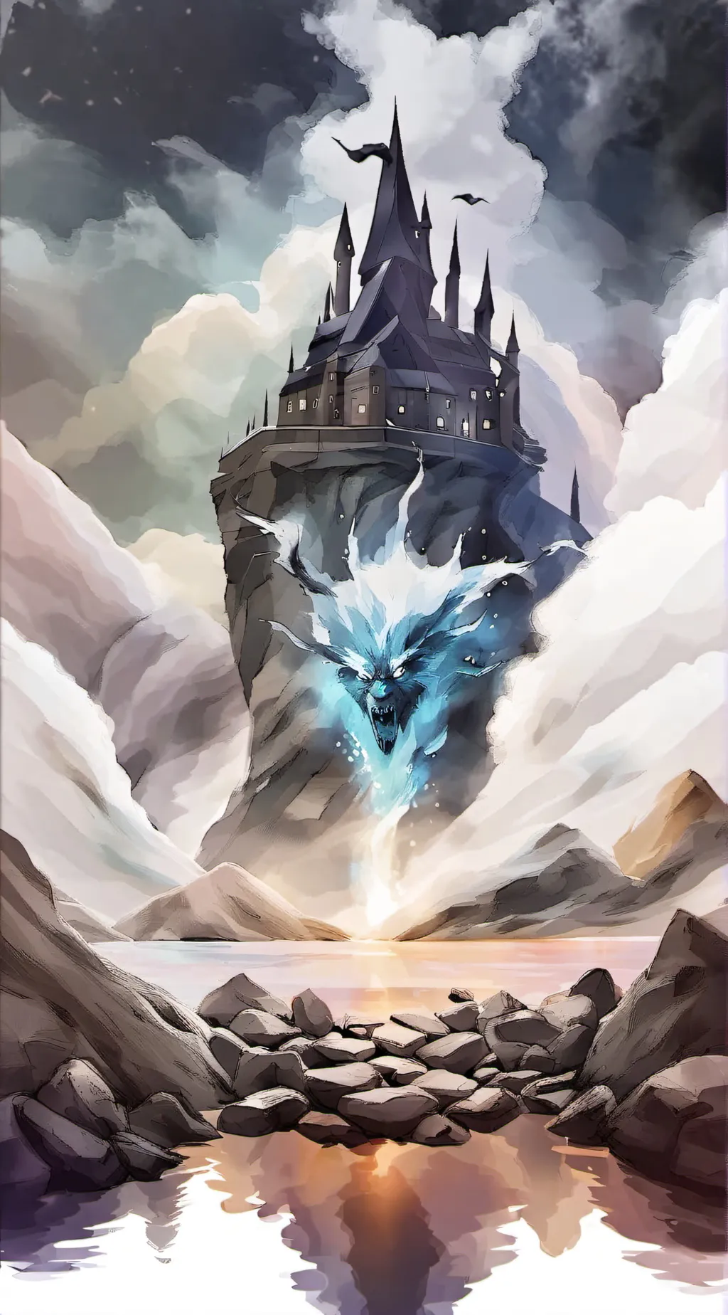 ai character: Hogwarts Opposites background