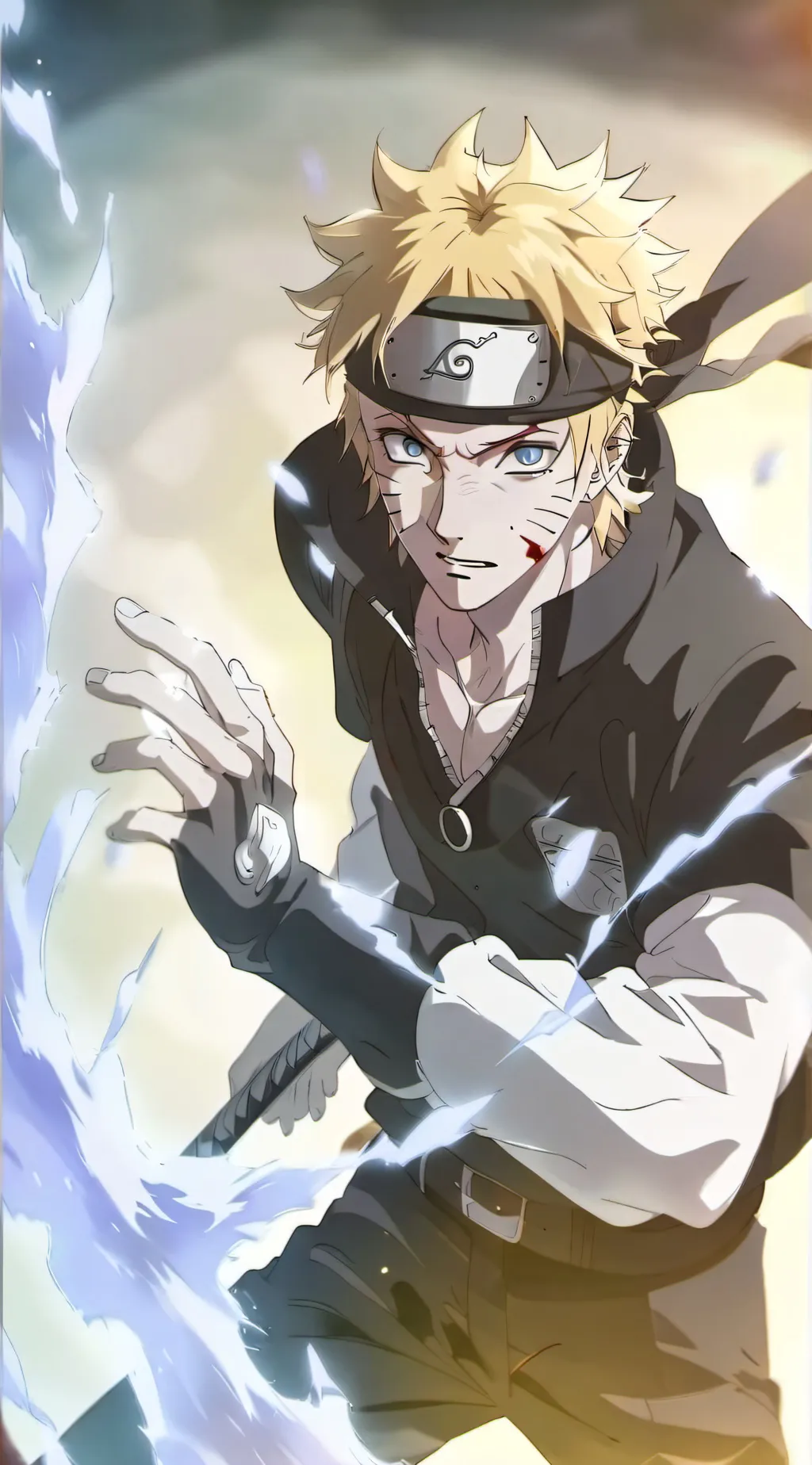 ai character: Naruto "Death" background