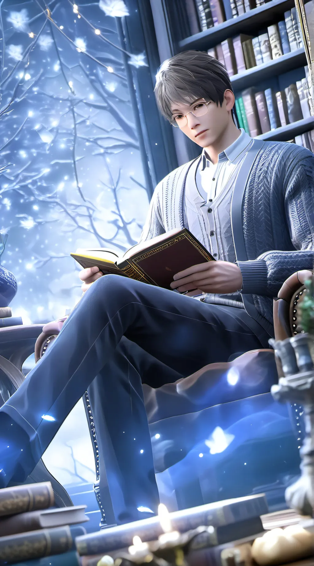 ai character:  your BF background