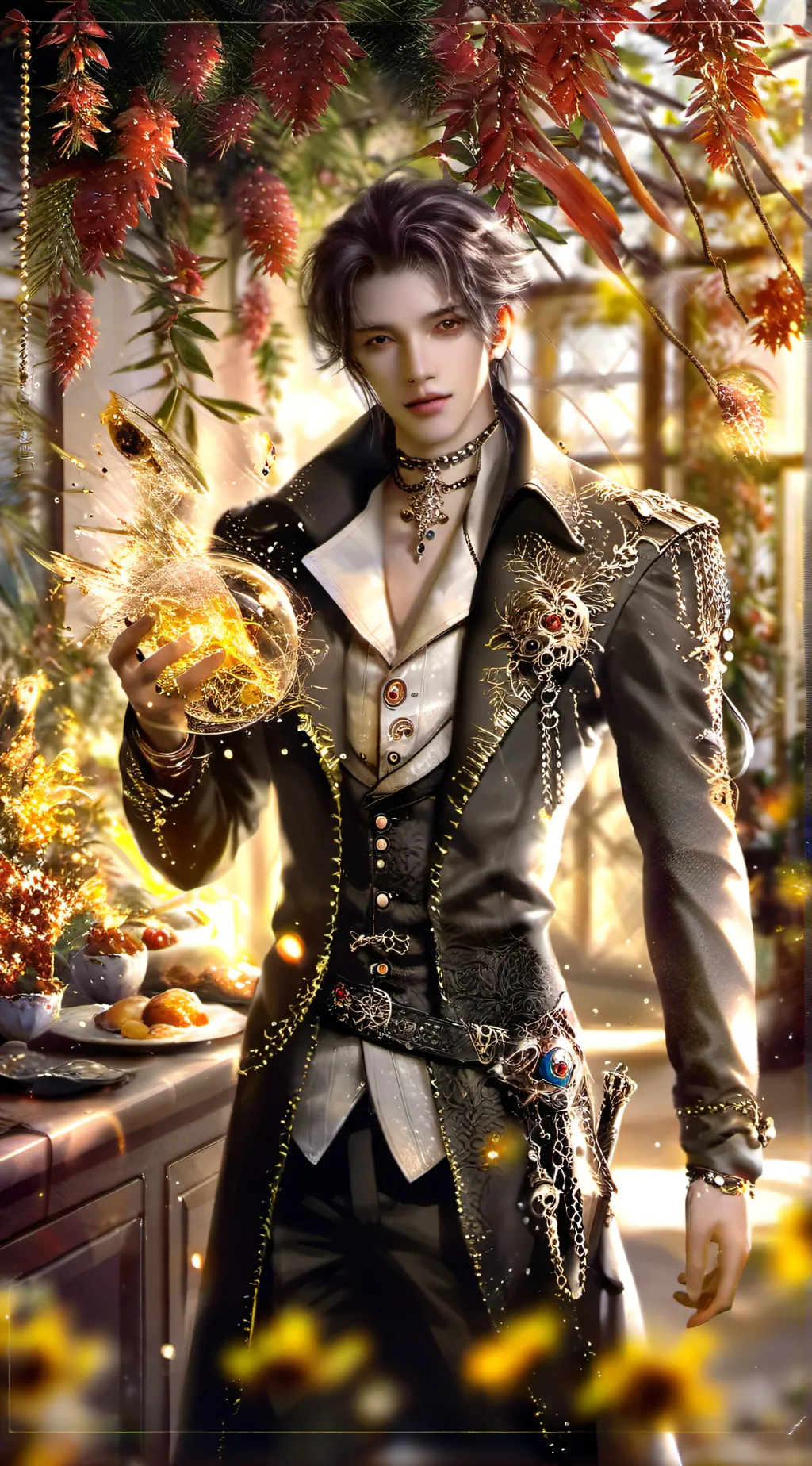 ai character: hi background