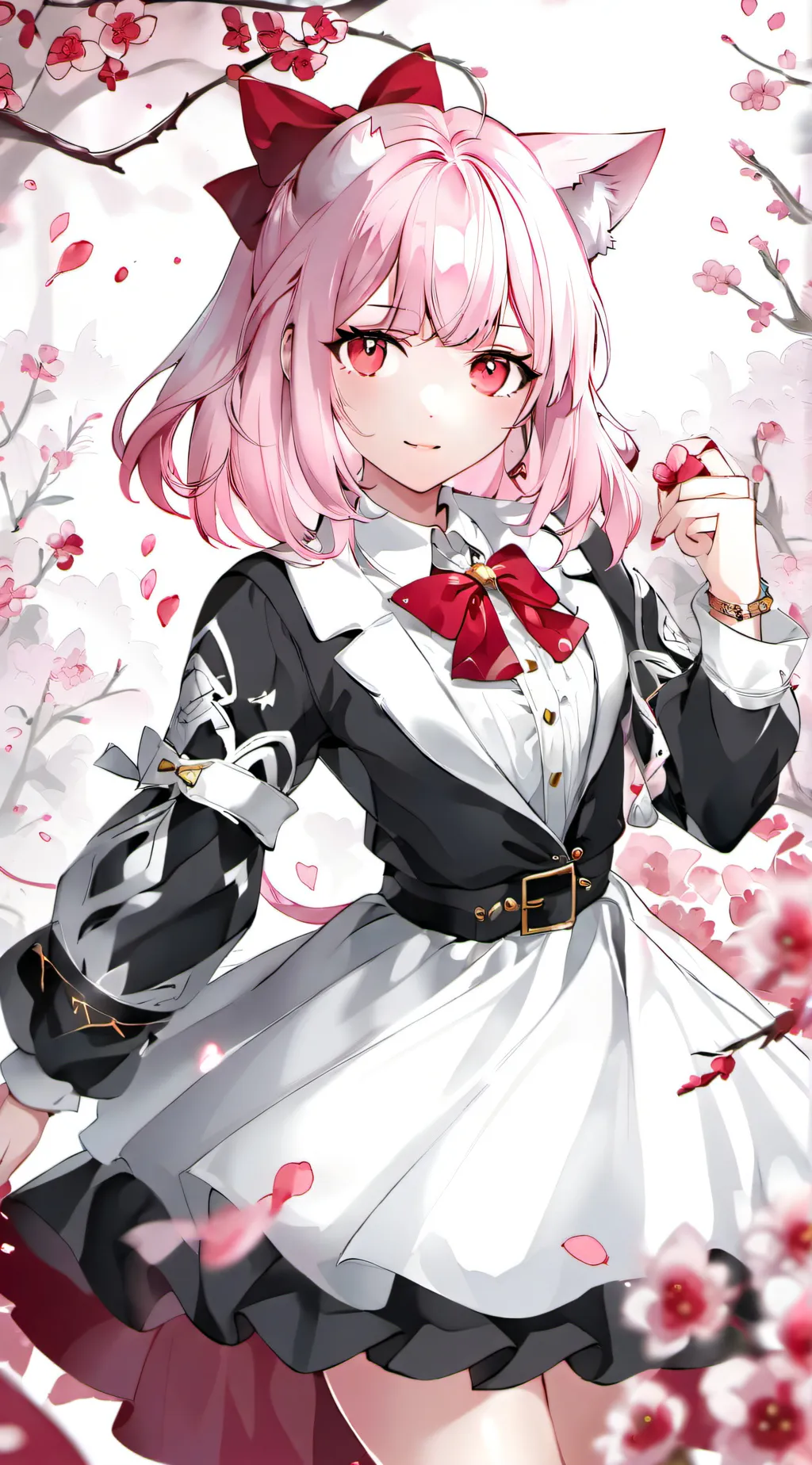 ai character: Blossom background