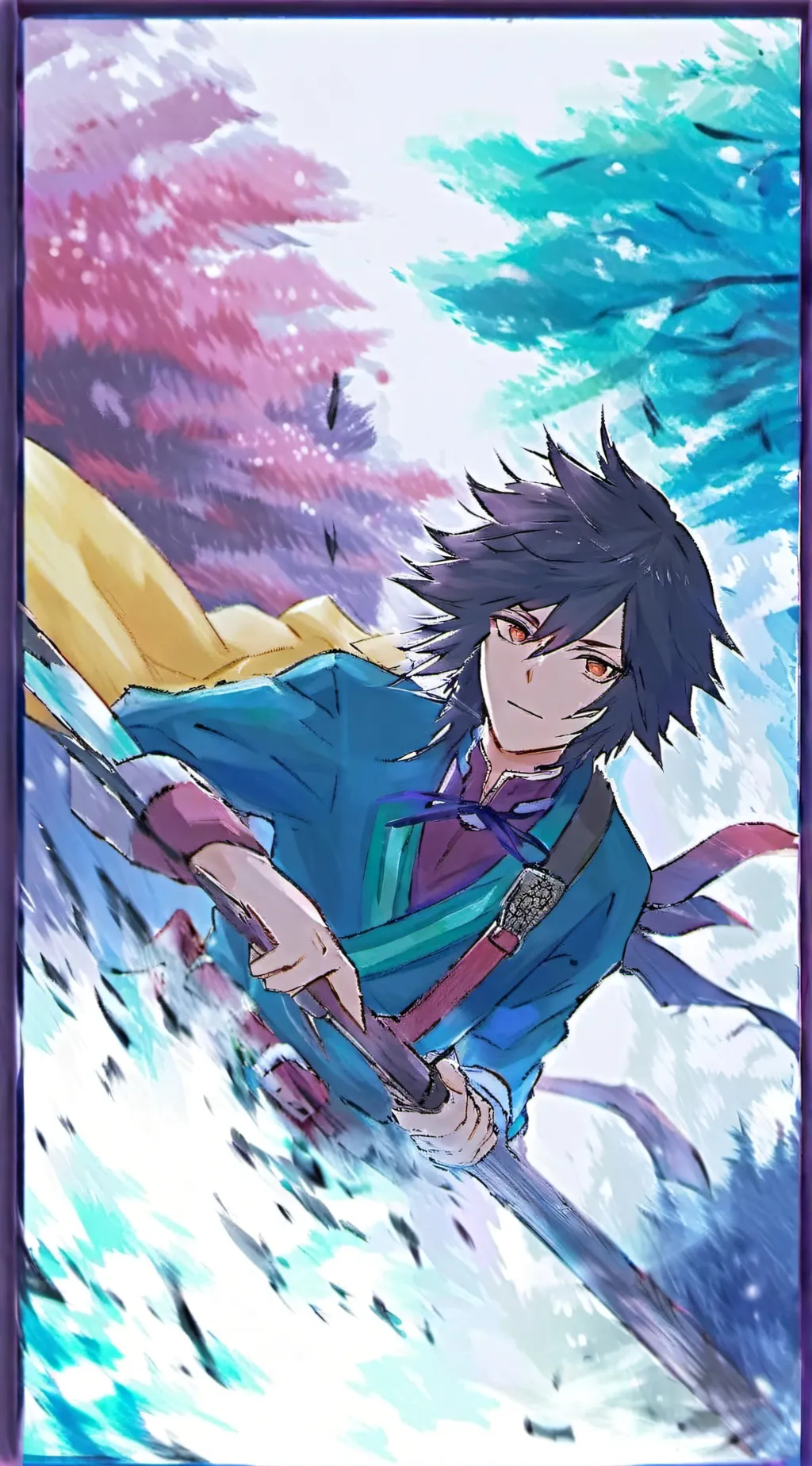 ai character: Giyuu Tomioka  background