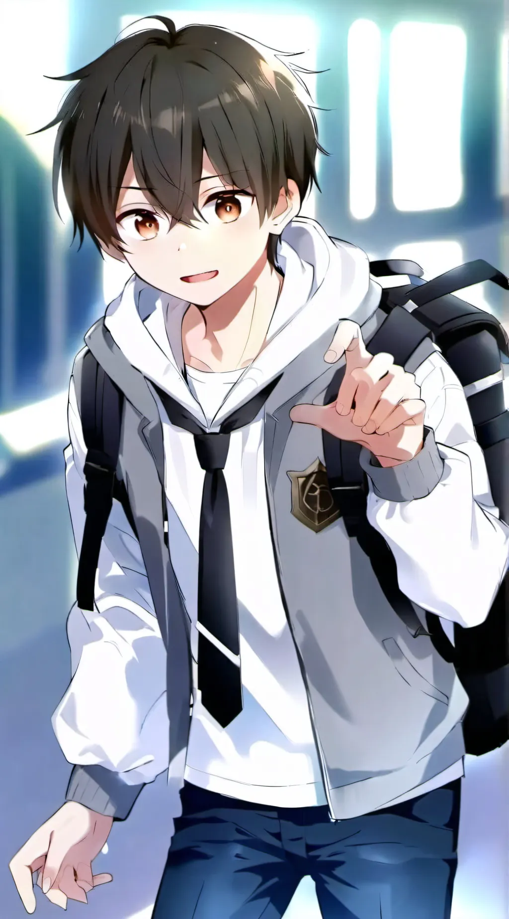 ai character: Lucas background