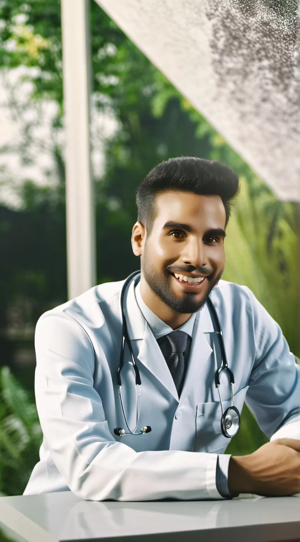 ai character: Dr Ranj background