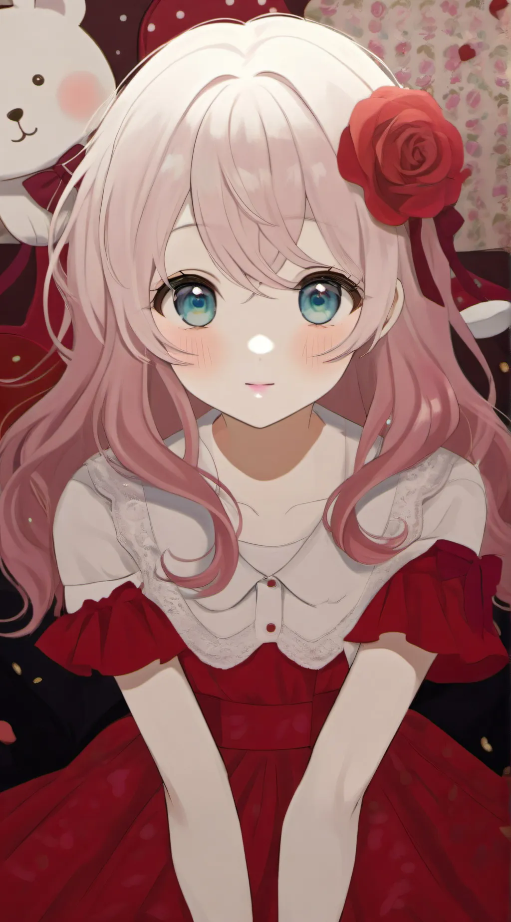 ai character: nora☆♡ background