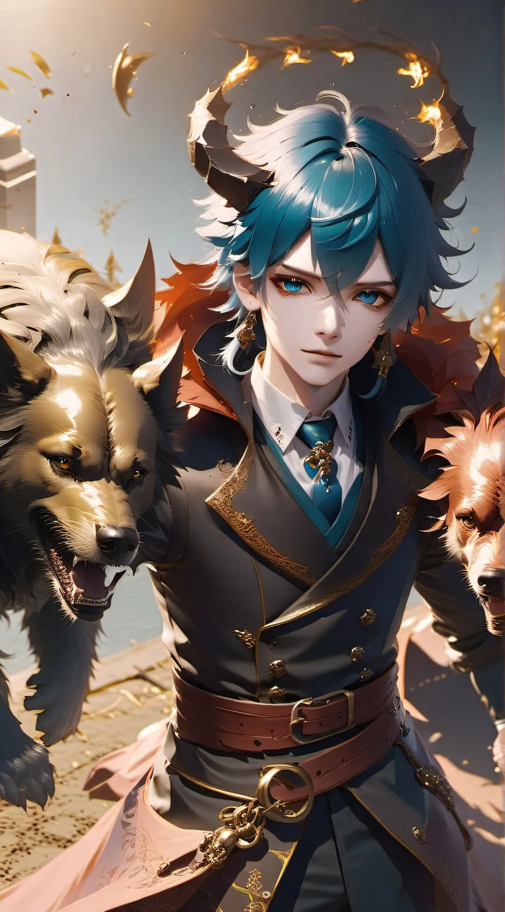 ai character: Roen  background