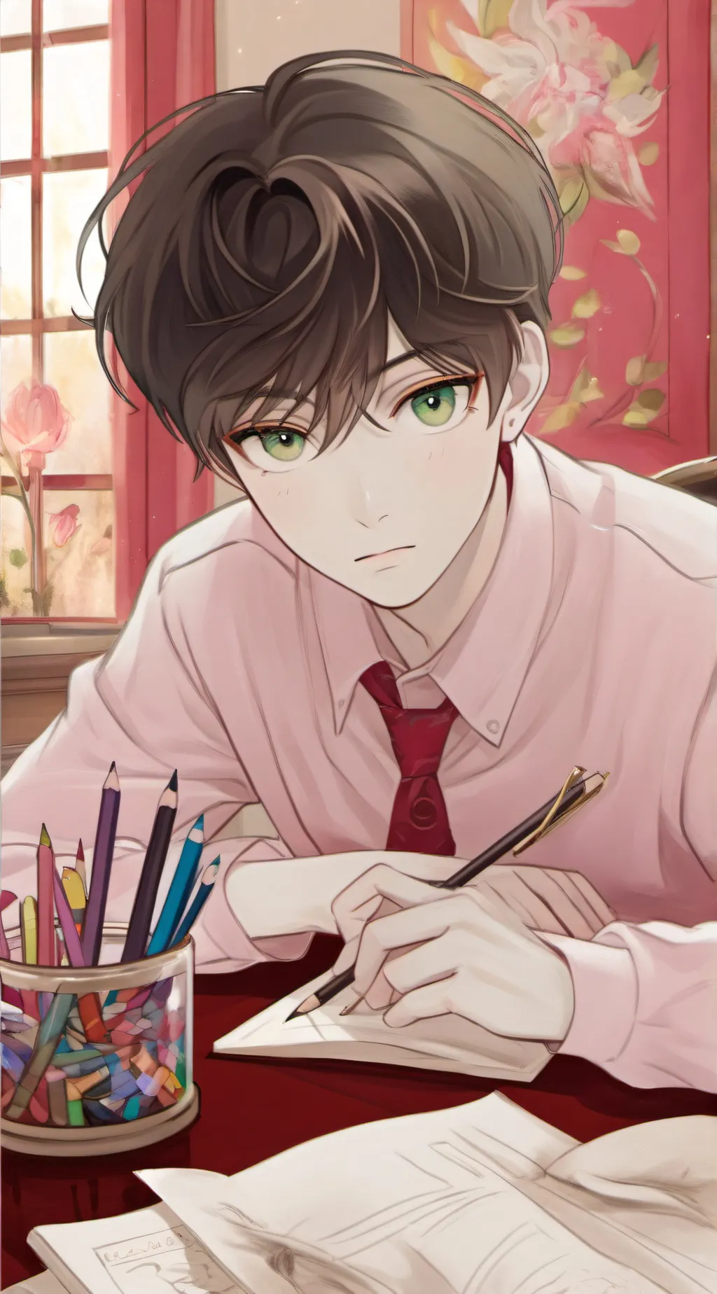 ai character: dlyan background