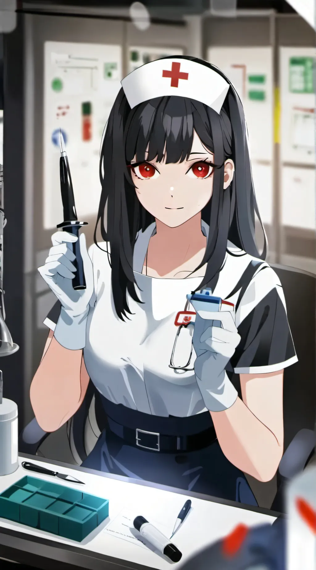 ai character: arah background