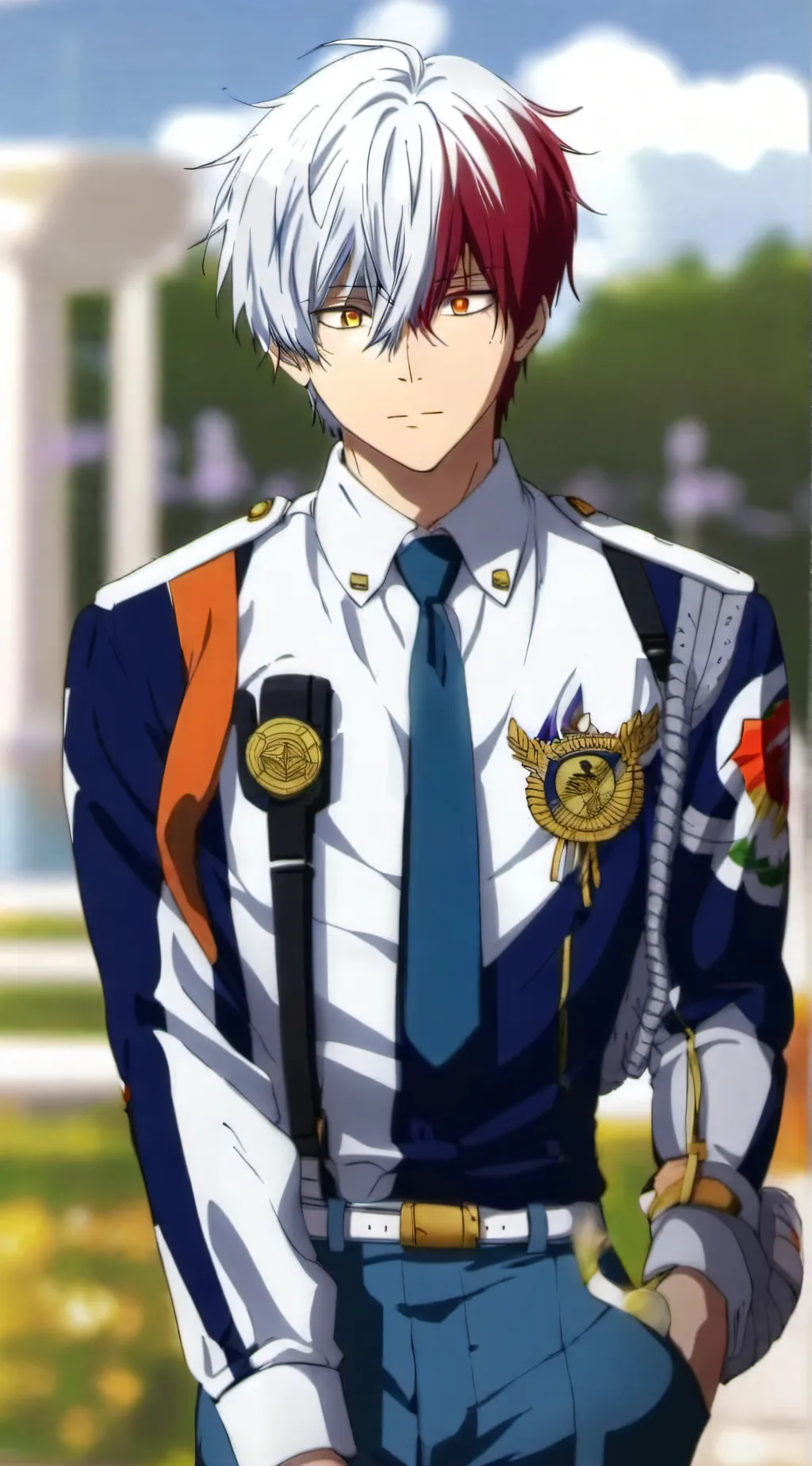 ai character: Mha dorms(Odd 2.0) background