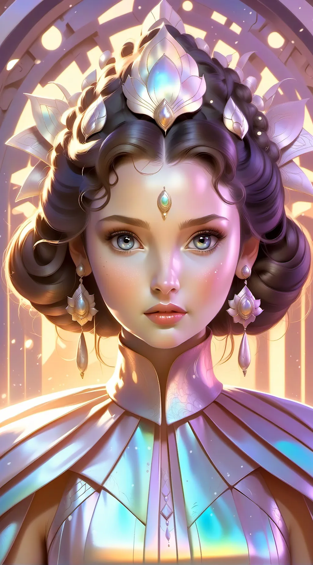 ai character: Padme amidala background