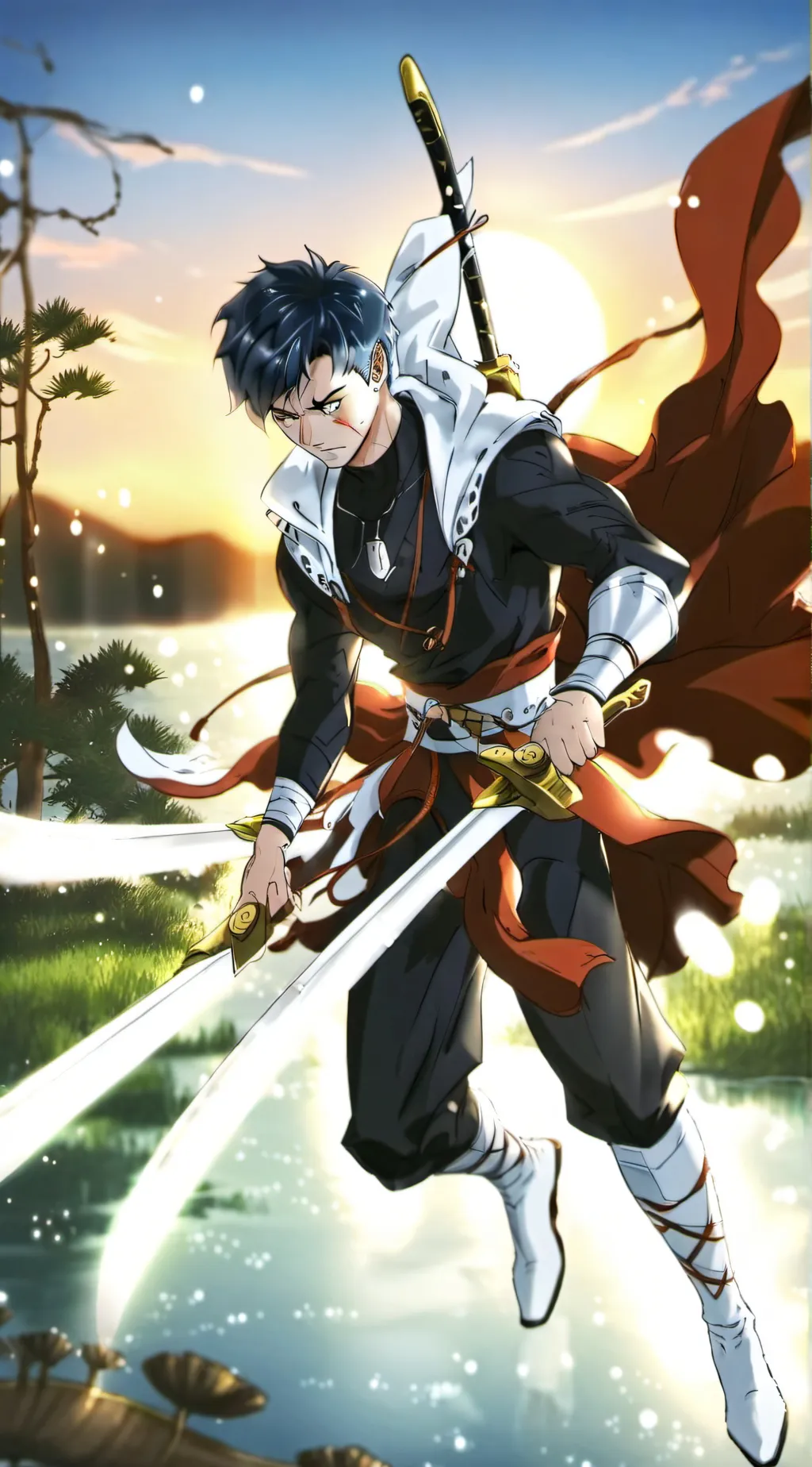 ai character: The bow master background