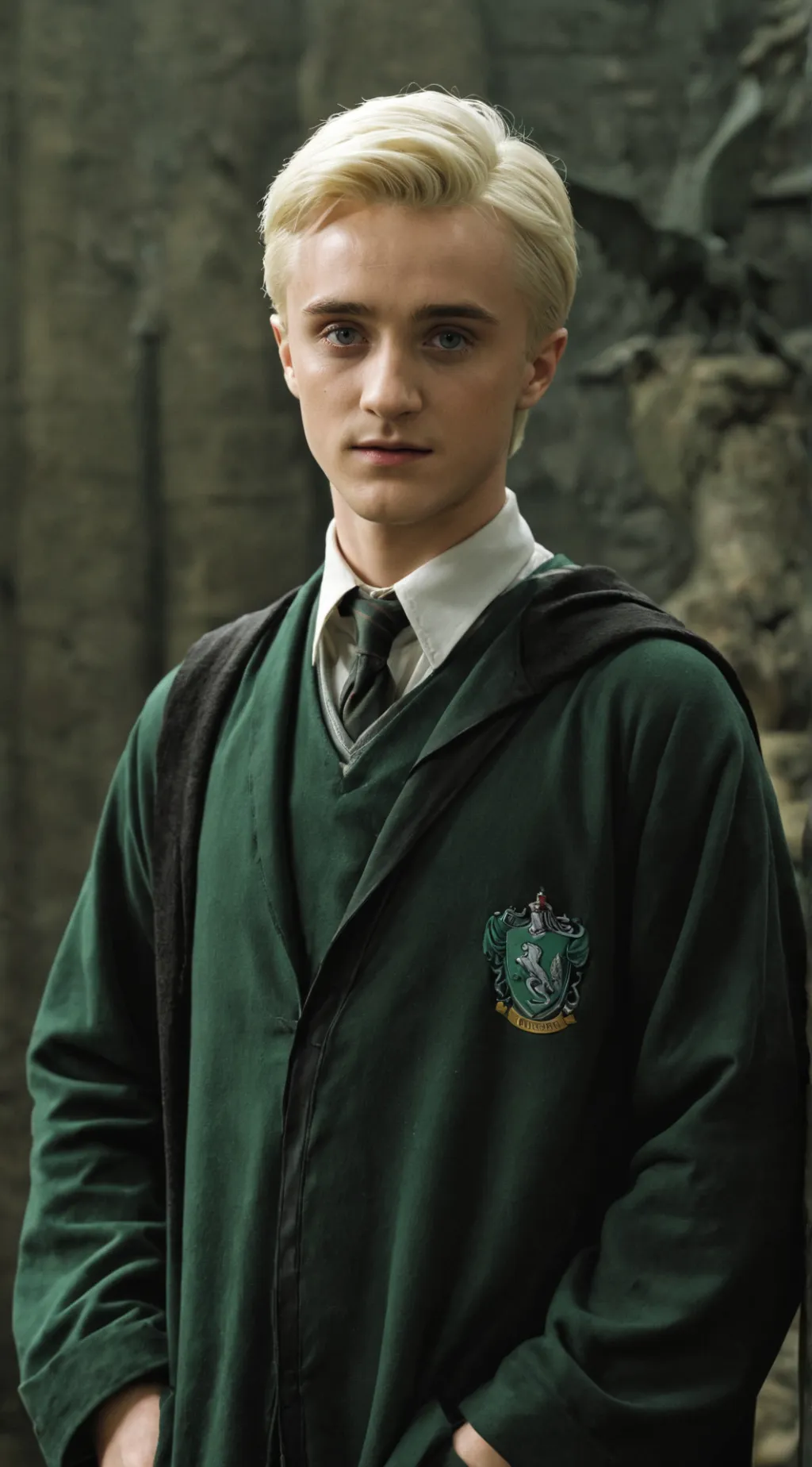 ai character: ugly ferret draco background