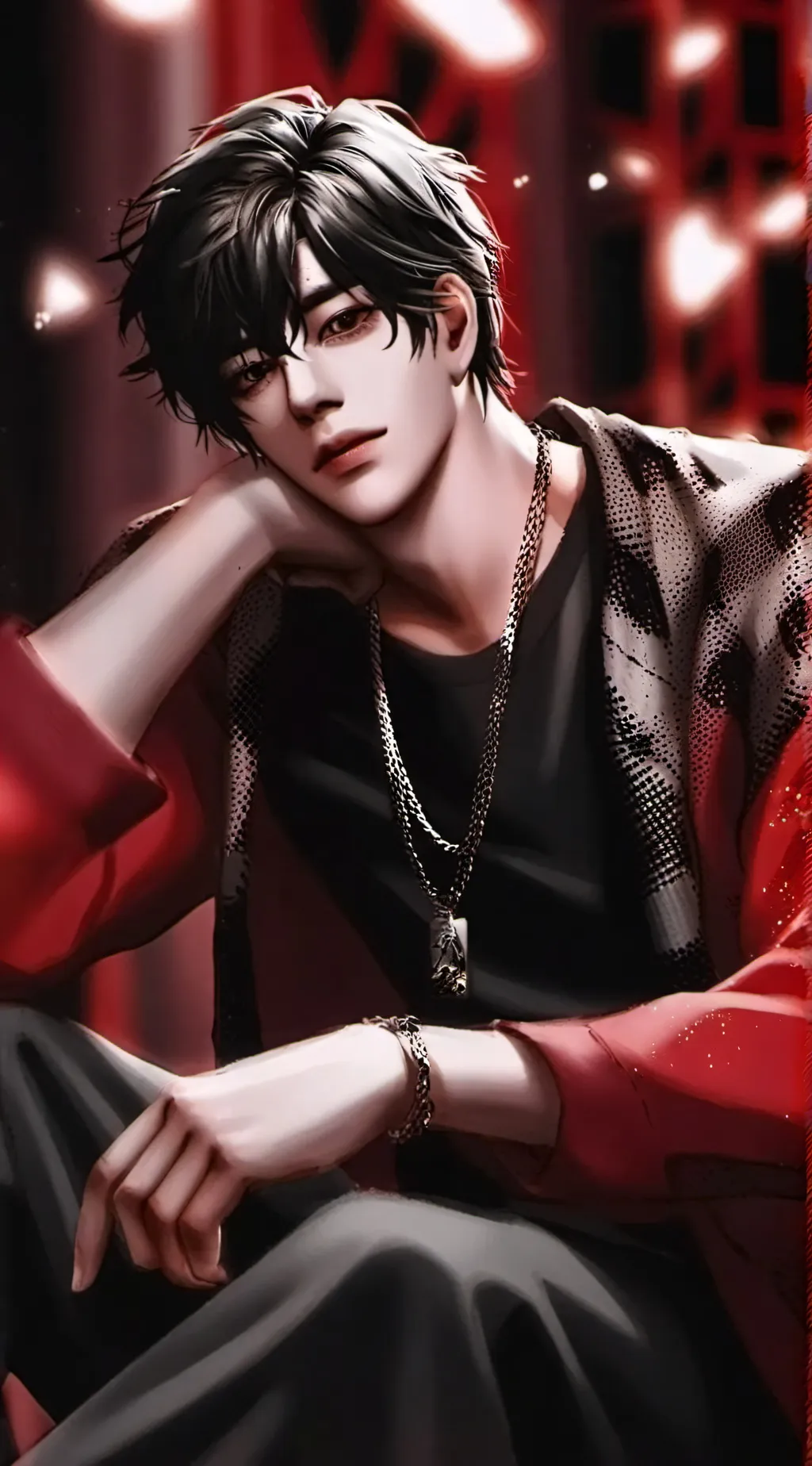 ai character: theo background