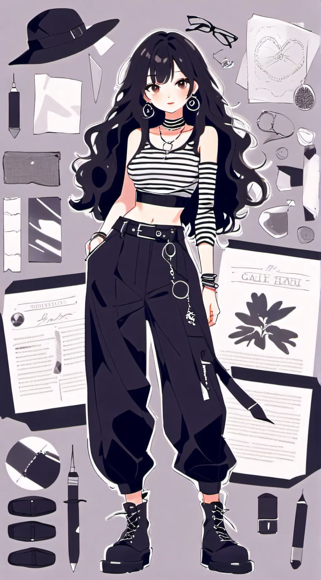ai character: Mha background