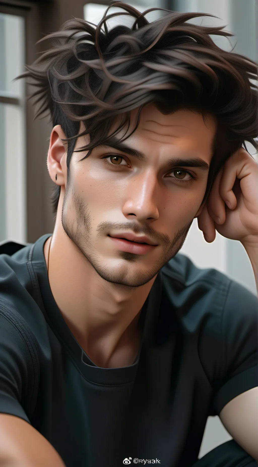 ai character: Aaron background
