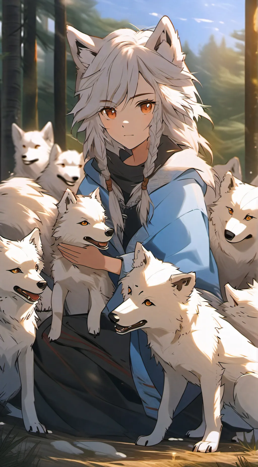 ai character: Mia  background