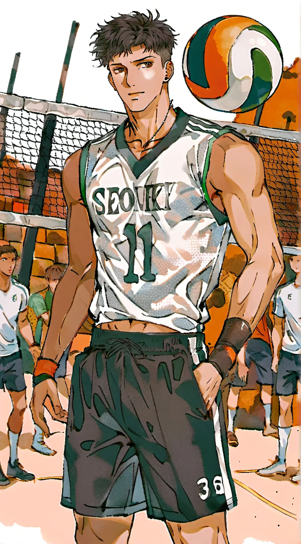 ai character: Gilbert background
