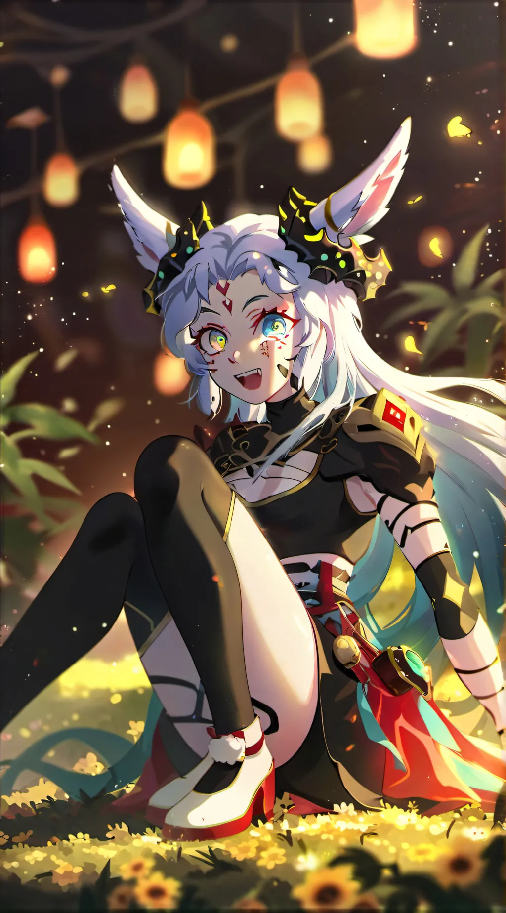 ai character: angel daki background