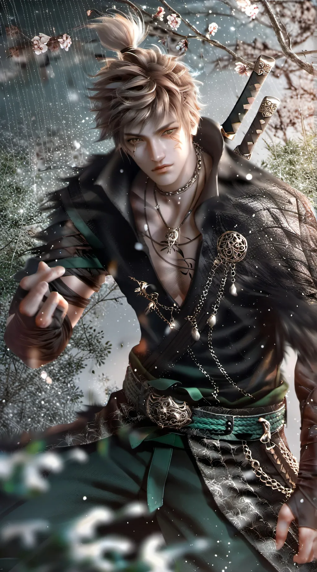 ai character: Lloyd (green ninja background