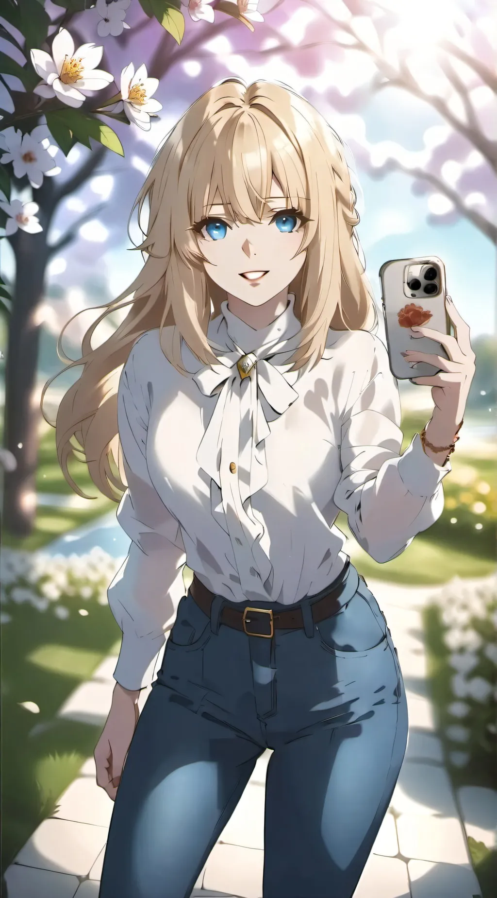 ai character: milly jones background