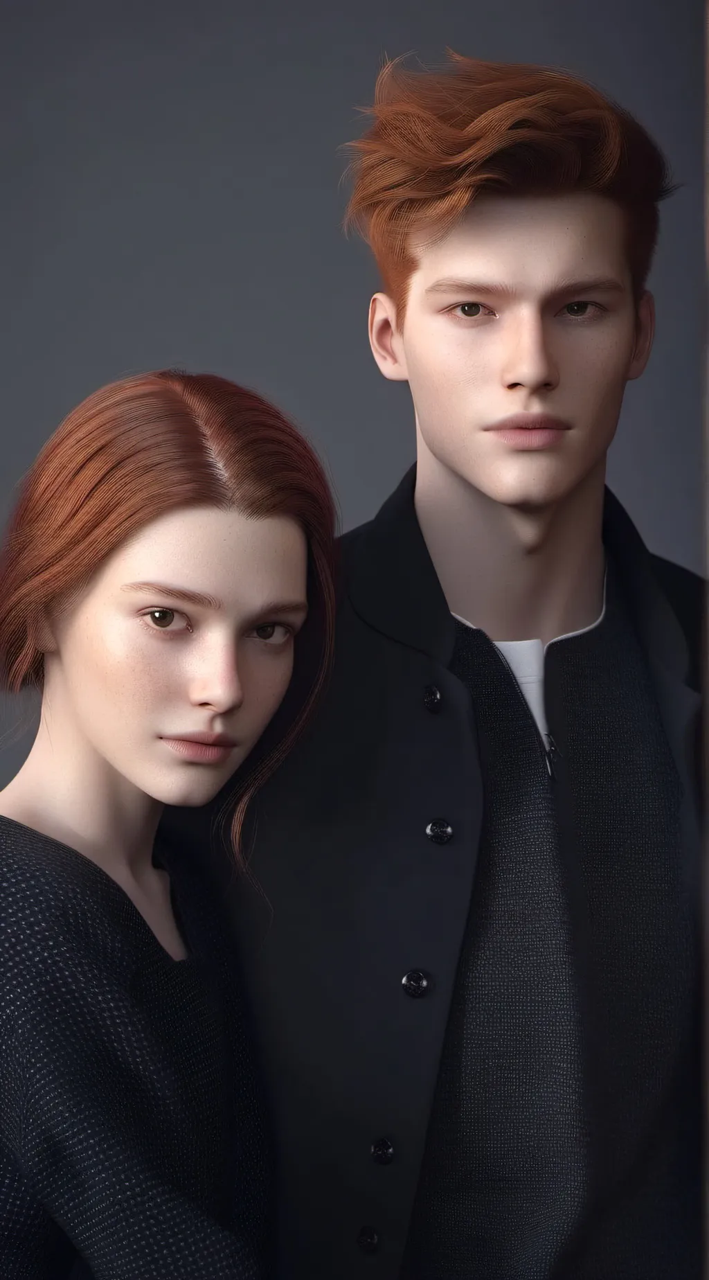 ai character: Nalia & Andrew dy  background
