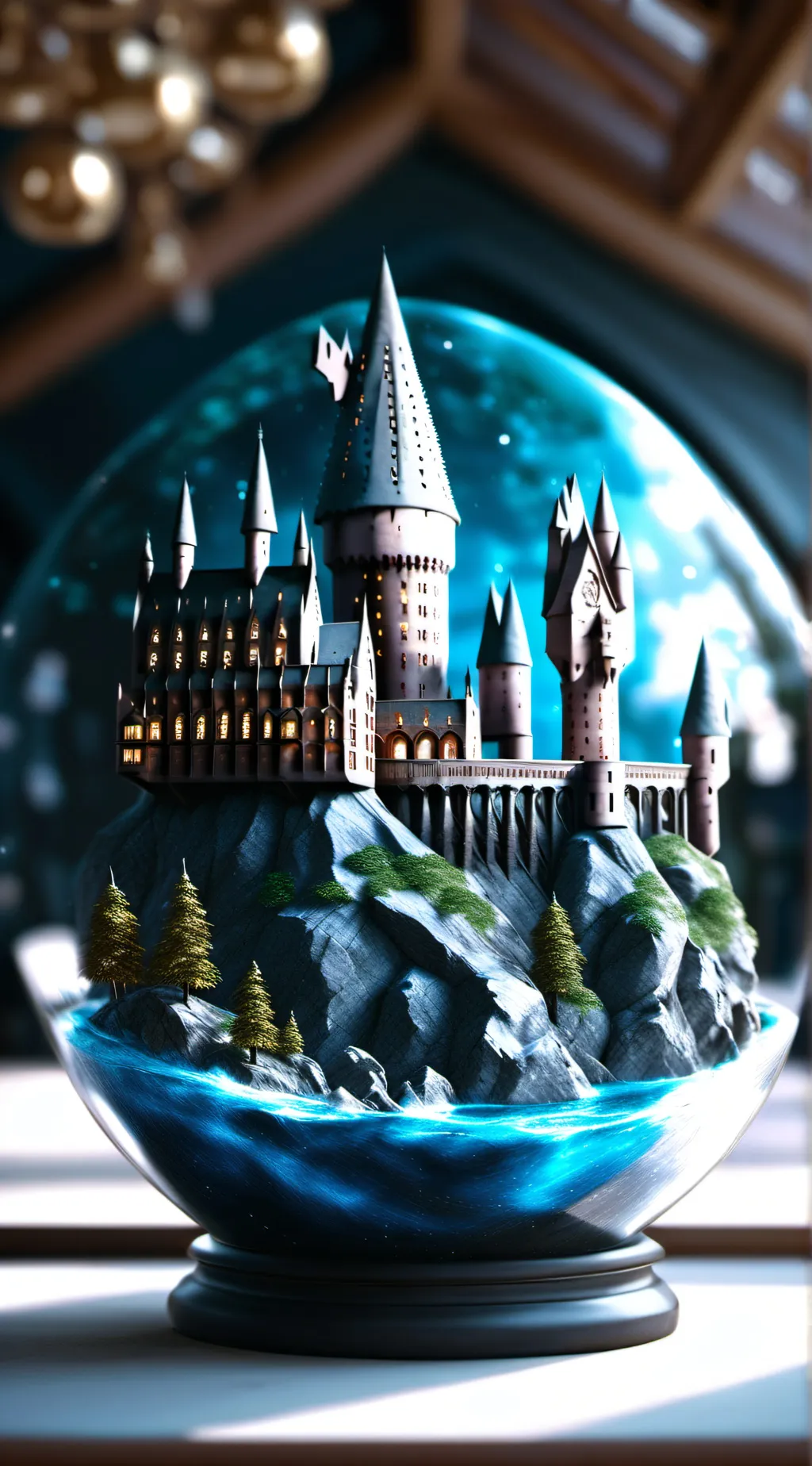 ai character: hogwarts background
