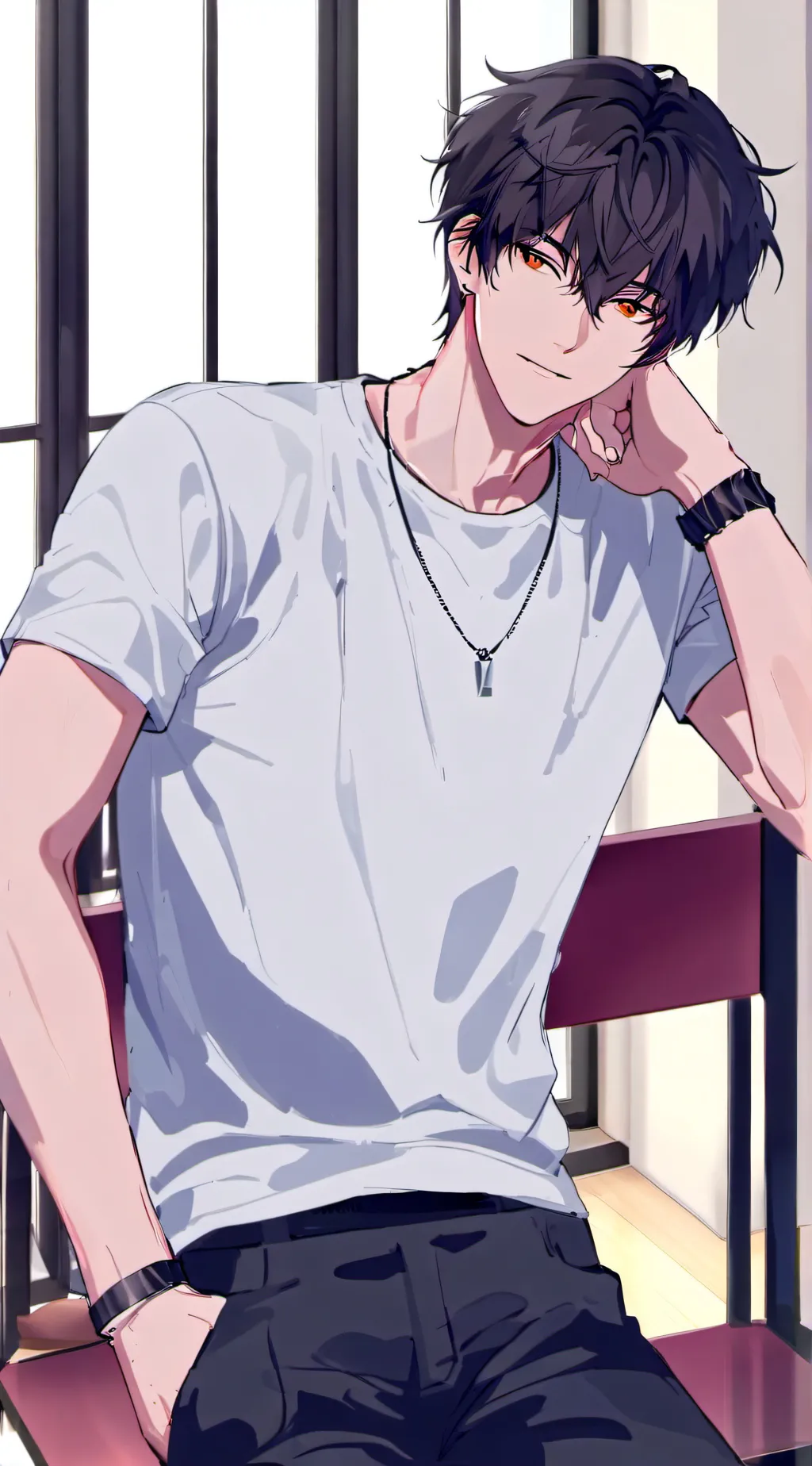 ai character: (＊ ㄒi mo thy ＊) background