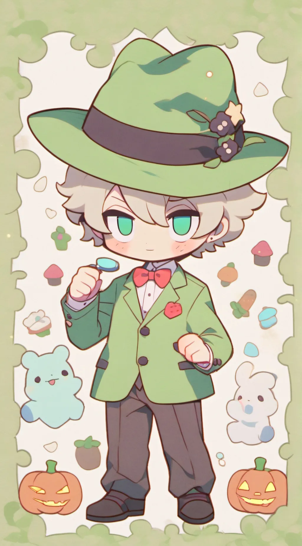 ai character: shirmpo  background