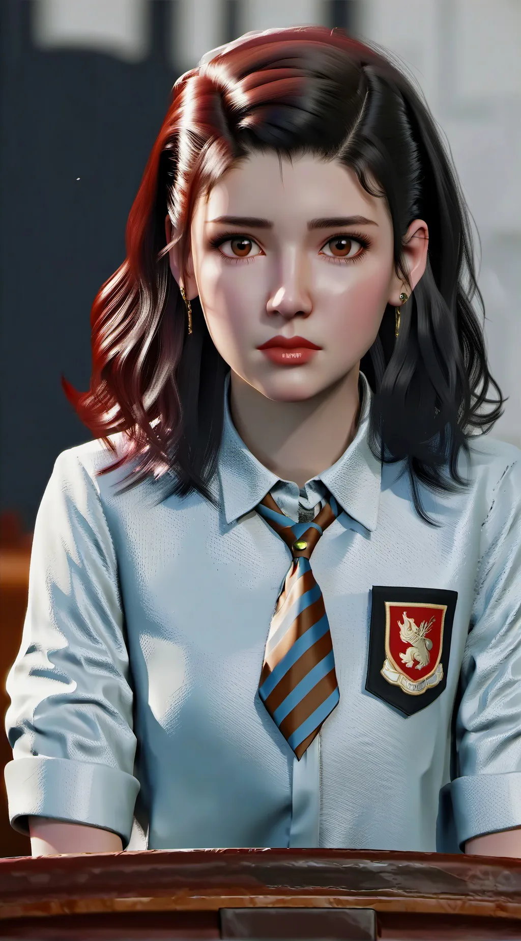 ai character: paige background