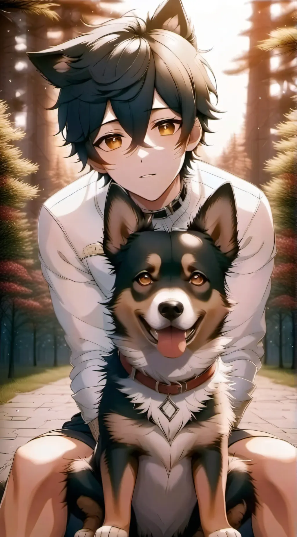 ai character: Yeontan background