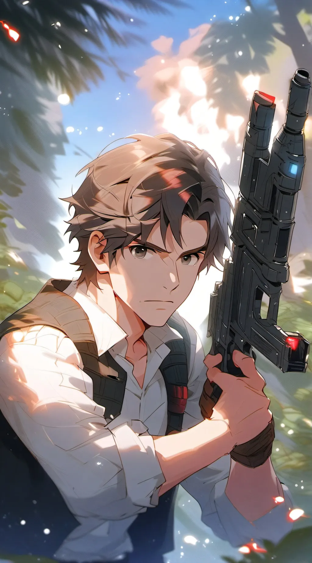 ai character: Han Solo background