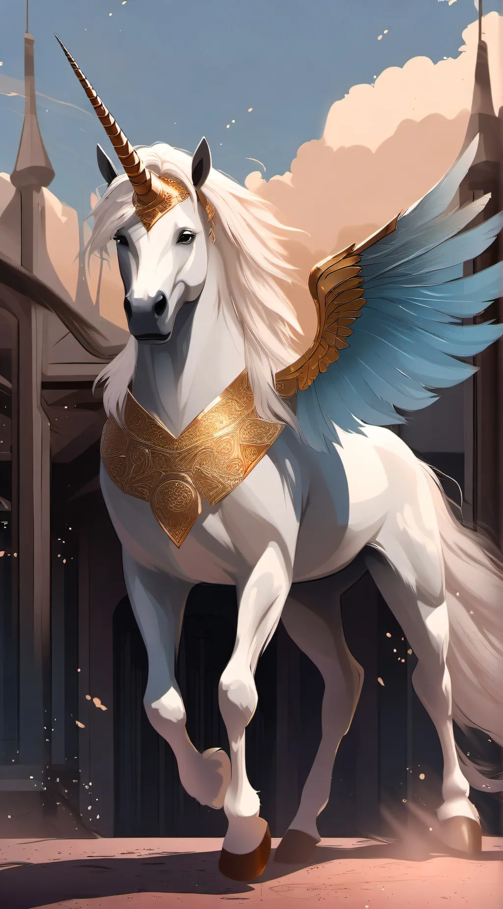 ai character: Storm background
