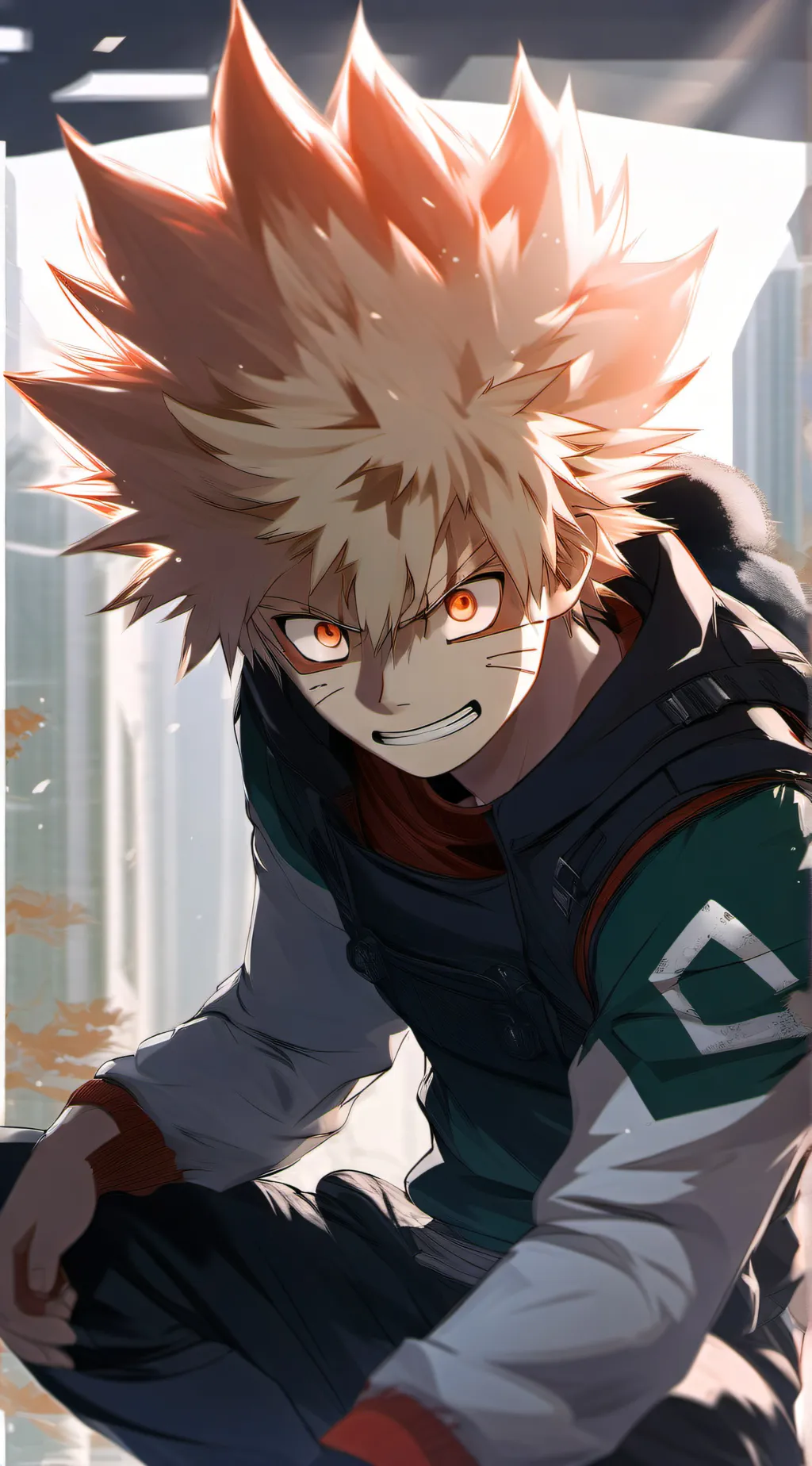 ai character: BAKUGO background