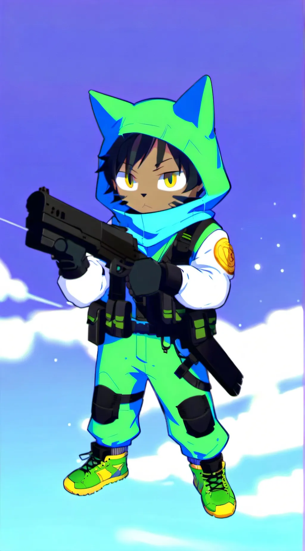 ai character: cat170065 background