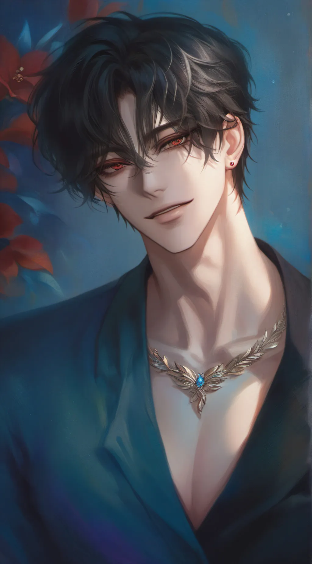 ai character: Mark background