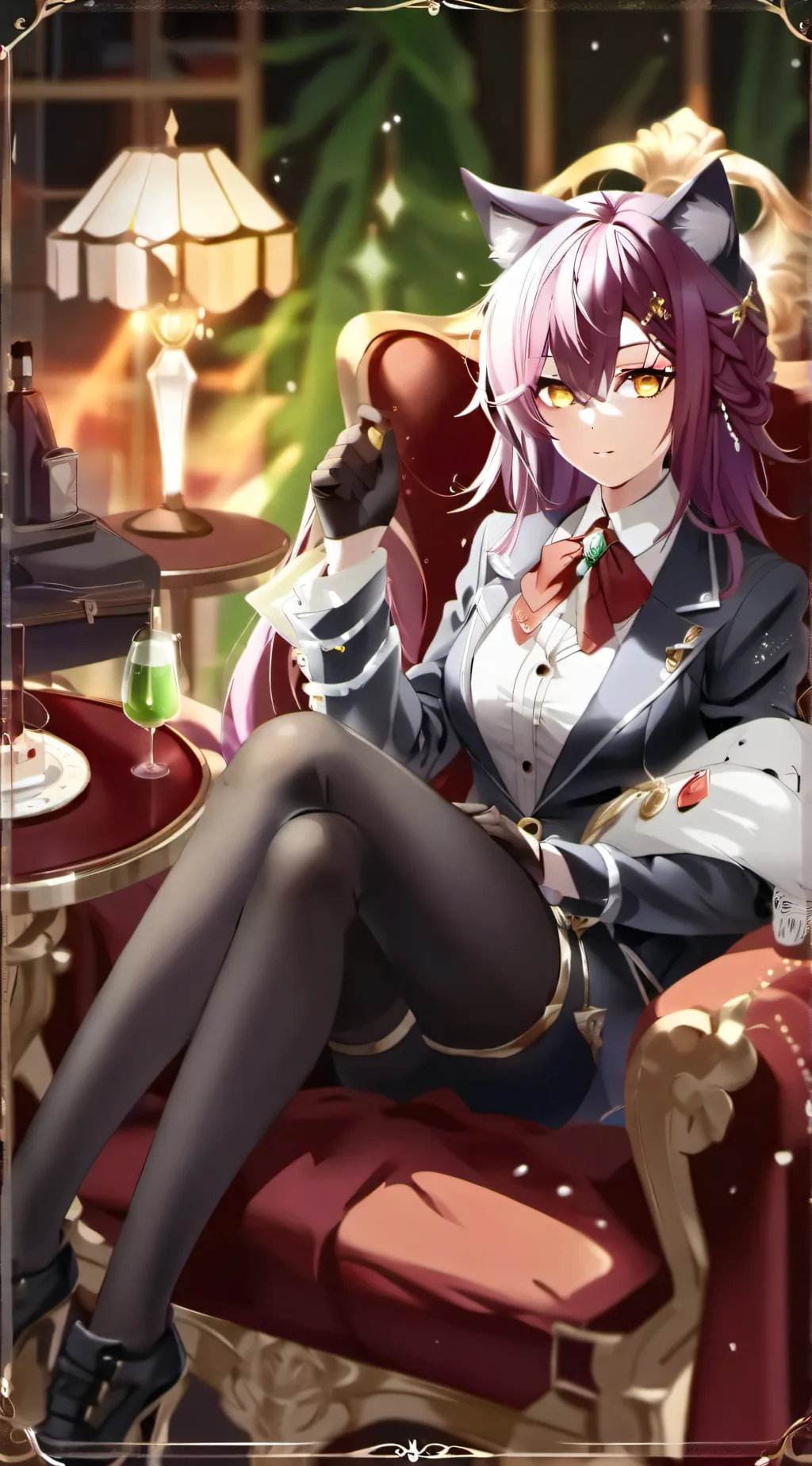 ai character: Lisette Vanders background