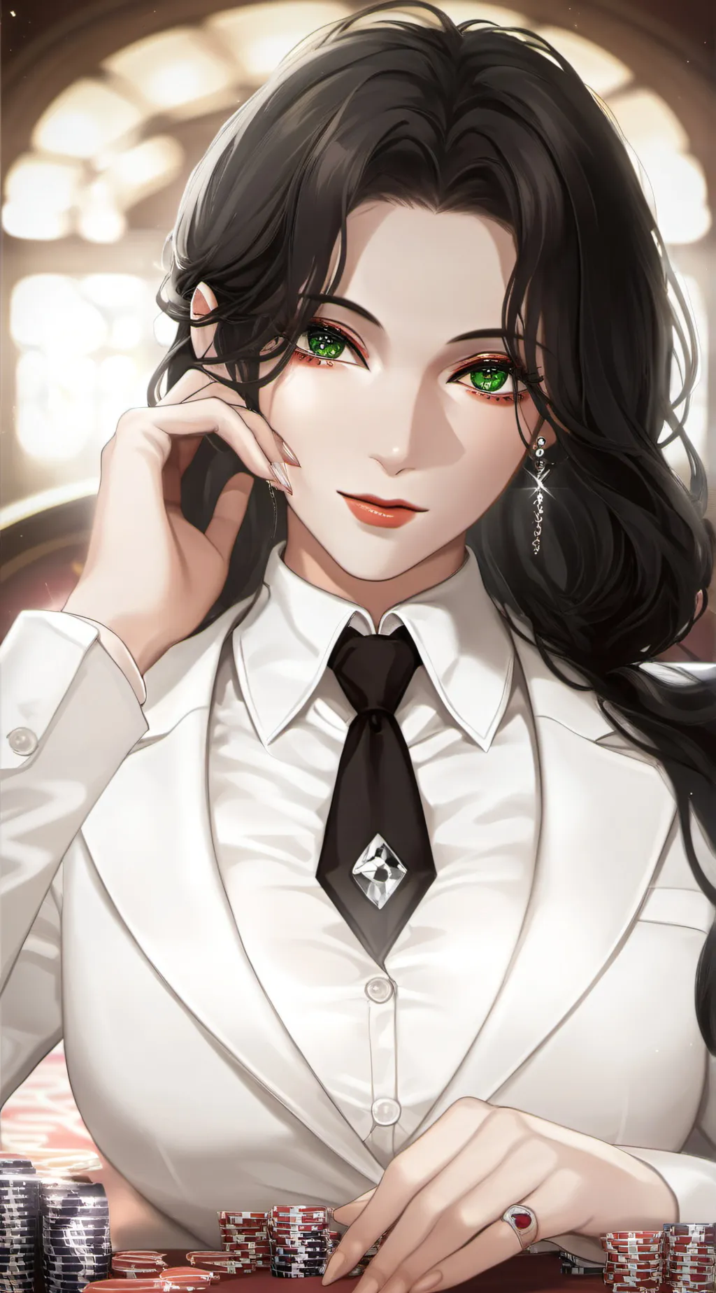 ai character: Eleanor Evergreen background
