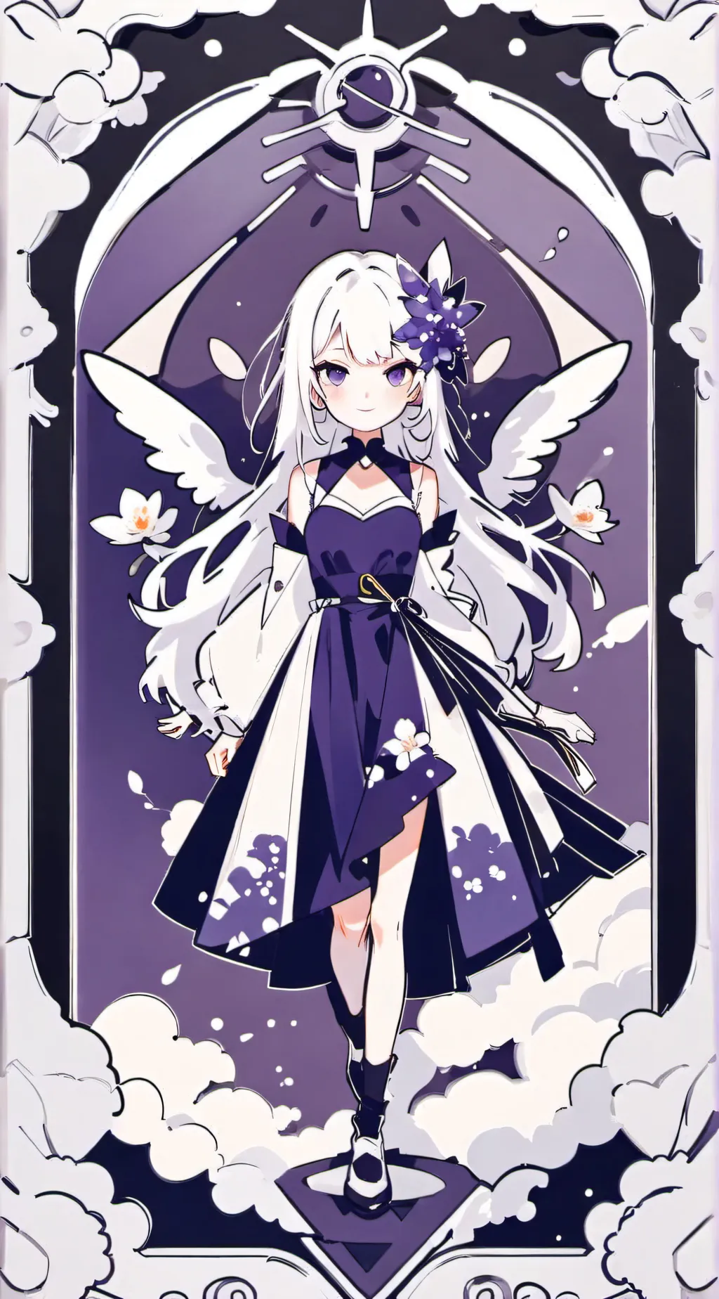 ai character: Celestia background