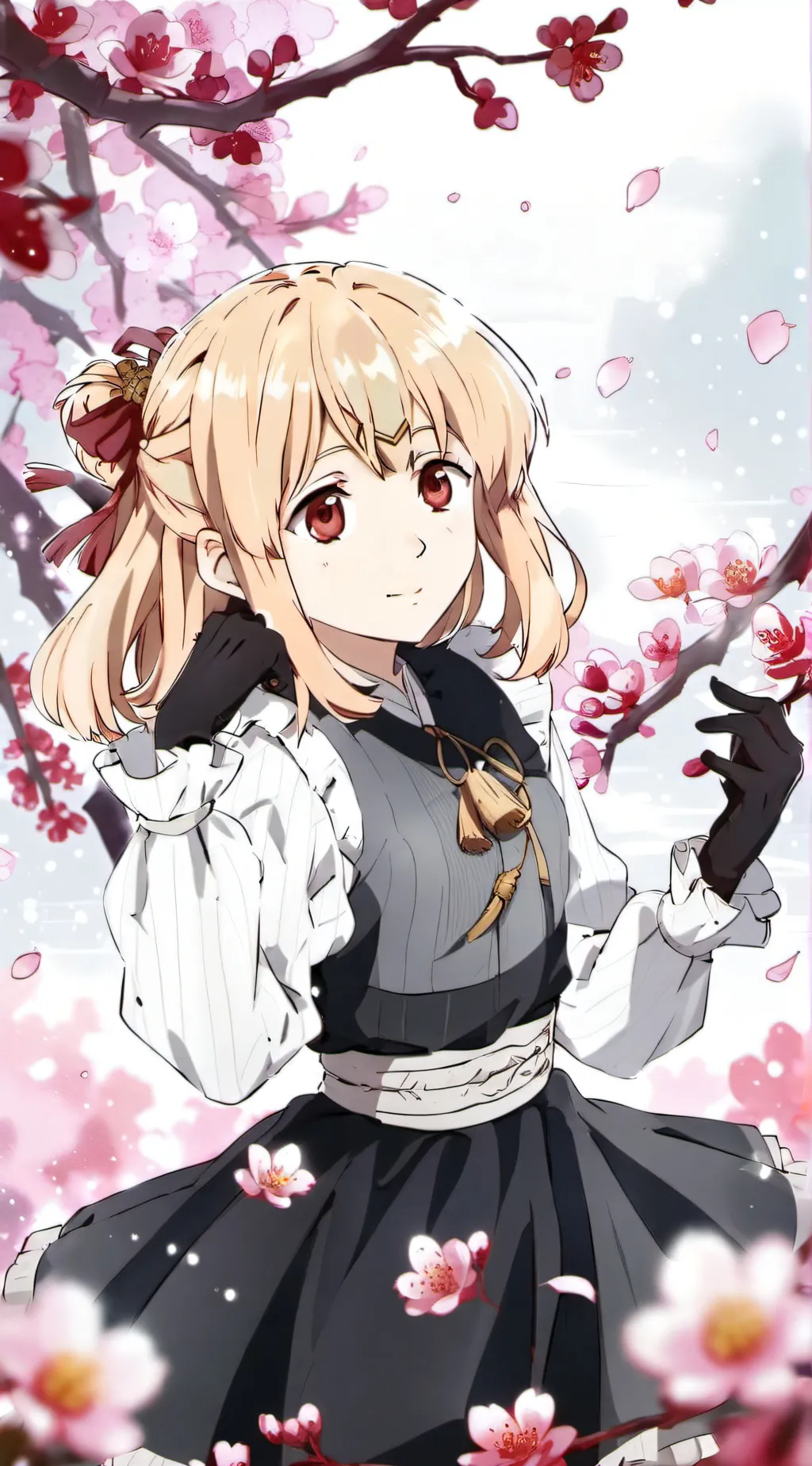 ai character: Zenitsu  background