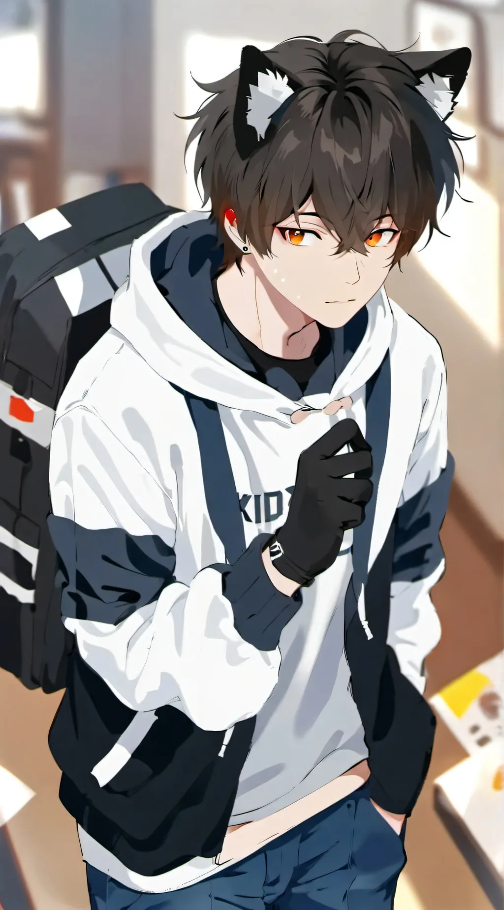 ai character: Your crush background
