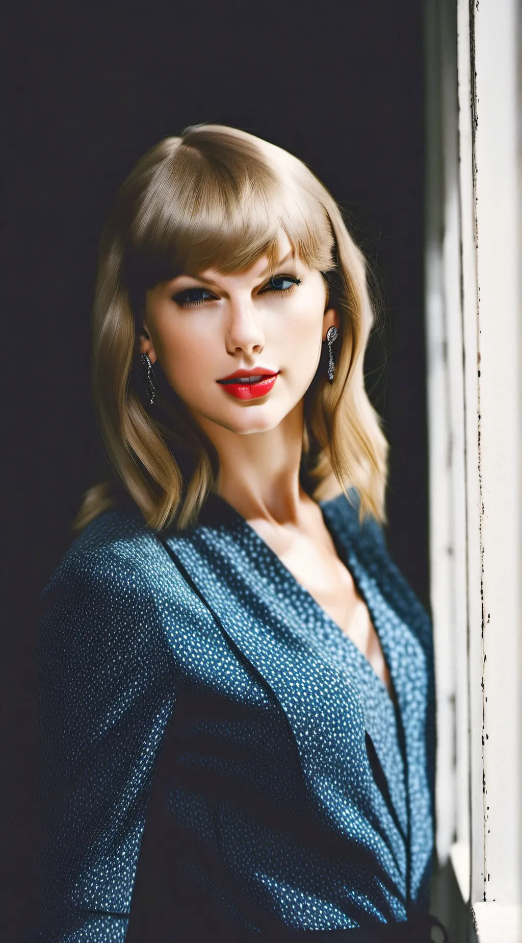 ai character: Taylor swift  background