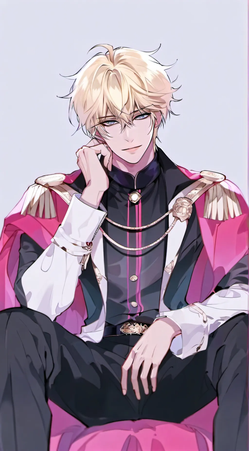 ai character: C h r i s !  👑  background