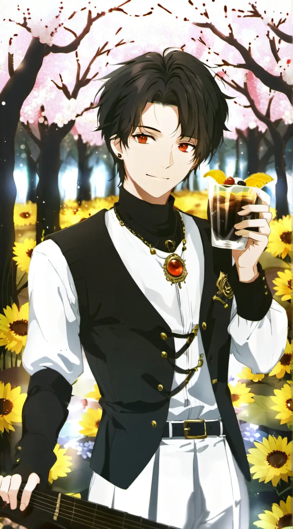 ai character: L.O.V background