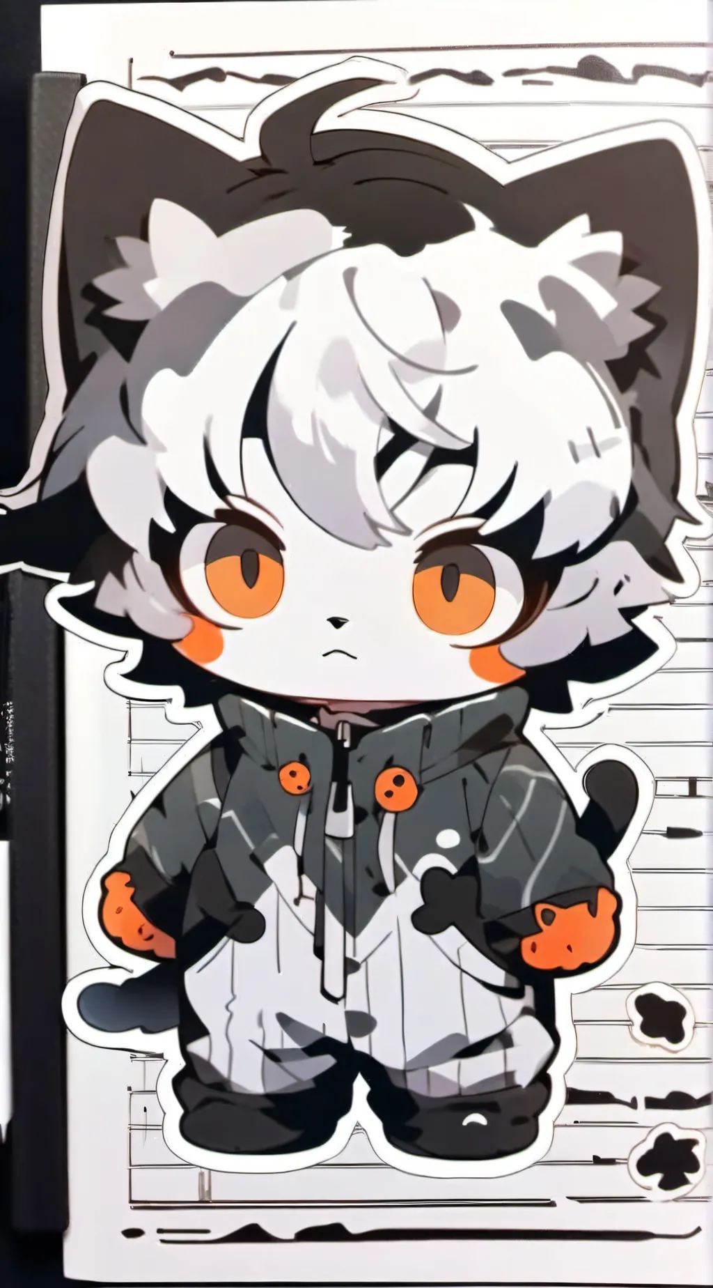 ai character: lily background